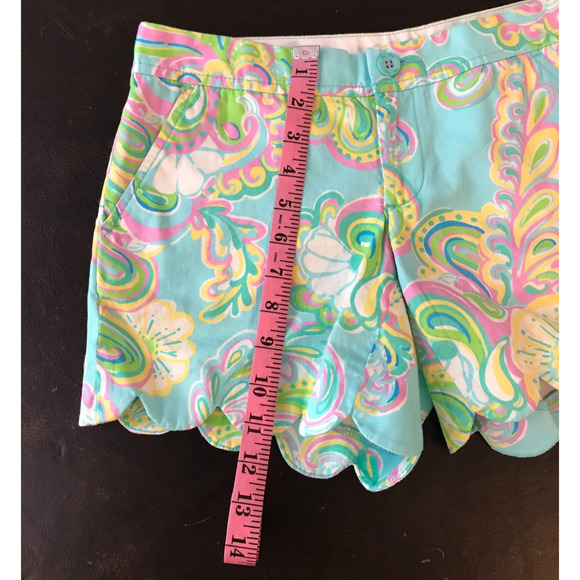 Lilly Pulitzer Shorely Blue Double Trouble Buttercup Shorts - Picture 8 of 12